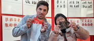 多国青年畅游大荔展览馆 “沉浸式”感受大荔魅力